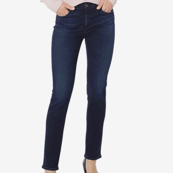 Ag Adriano Goldschmied Denim - AG Adriano Goldschmied Indigo Blue Cigarette Skinny Jeans